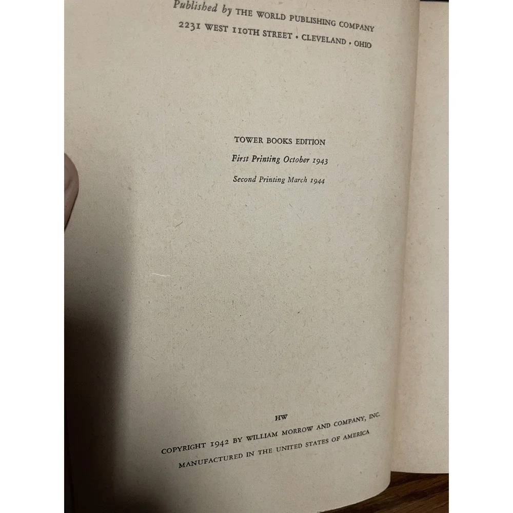 Flare Path Tod Claymore 1944 Tower Books Edition Hardcover WWII Novel